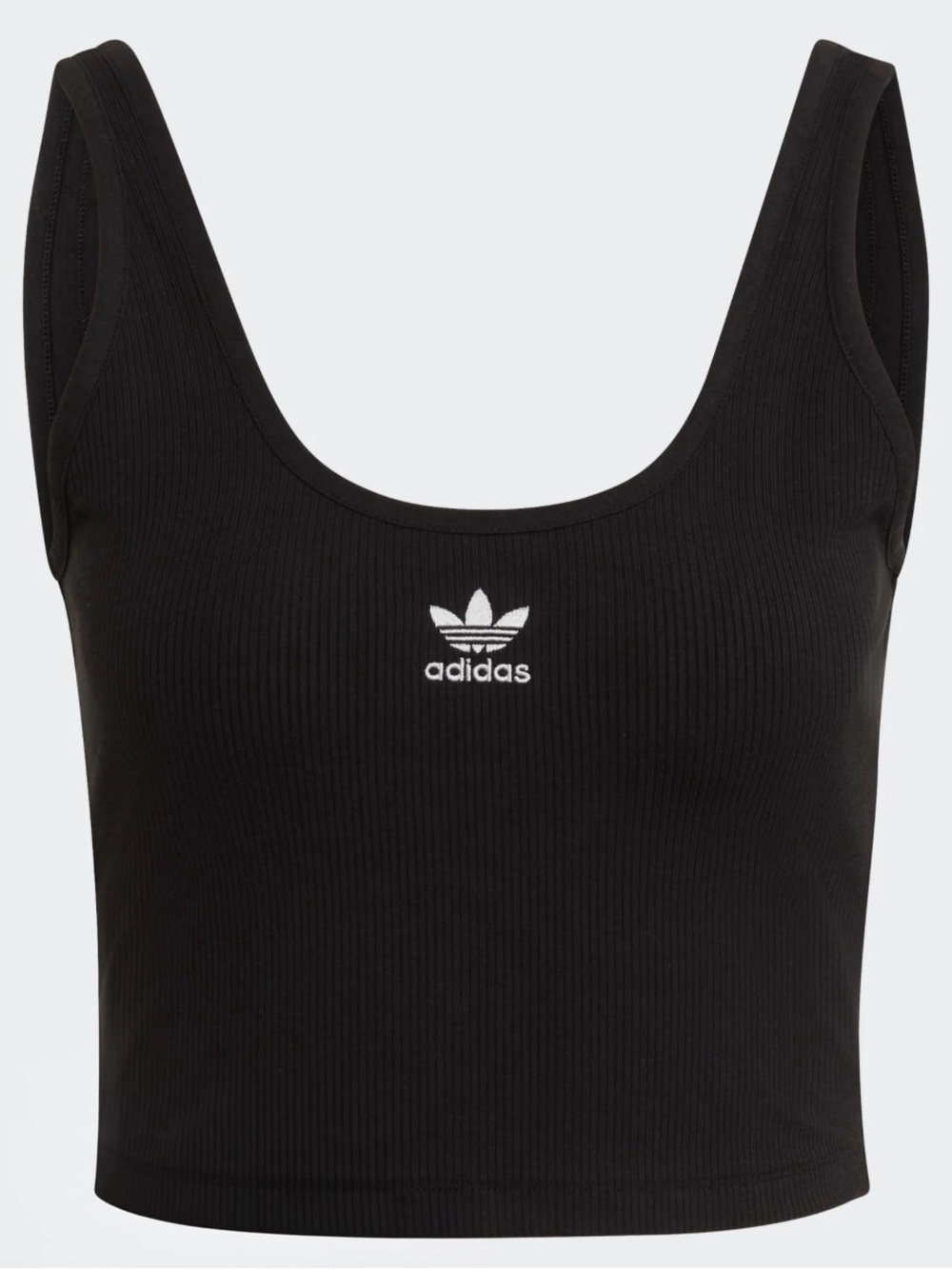 adidas Women’s Originals Essentials Rib Tank Top Black XL